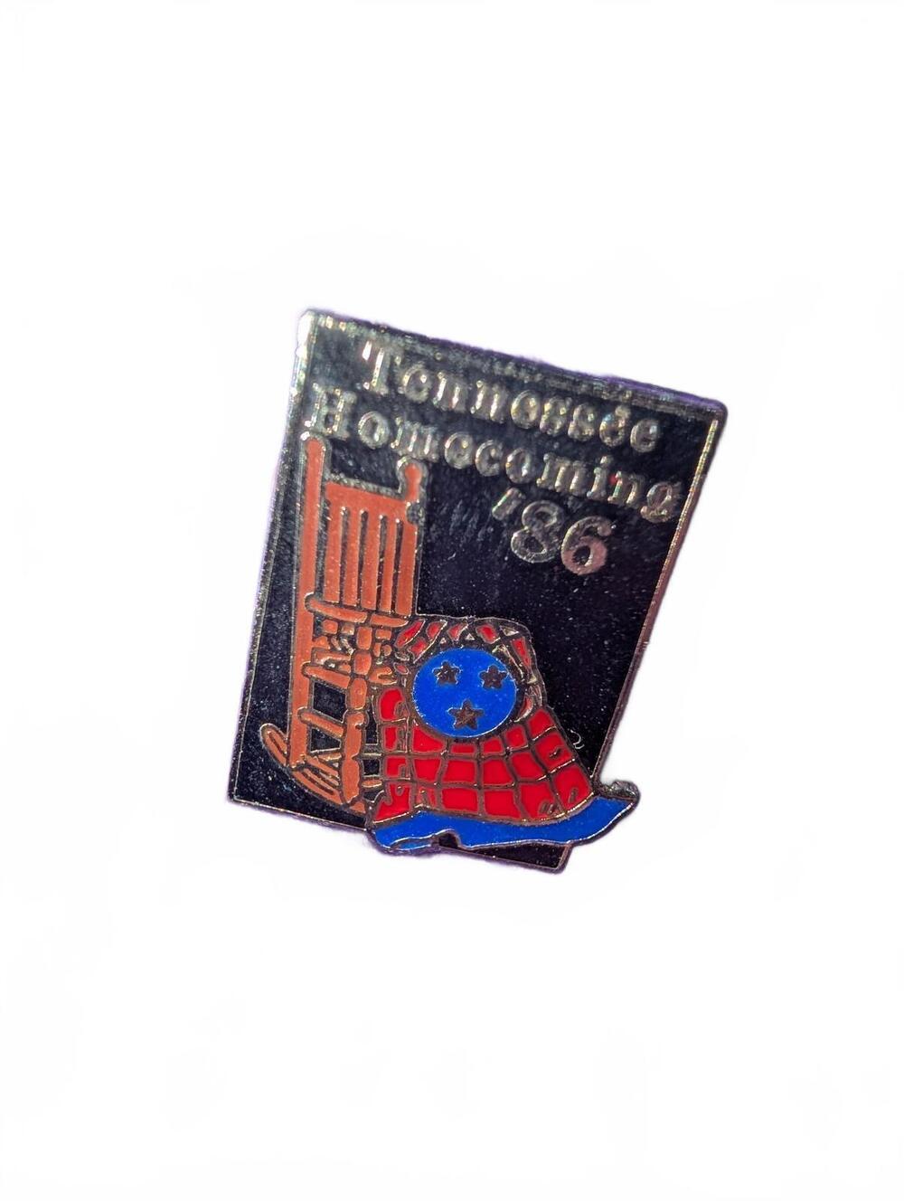 Vintage Tennessee Homecoming '86 Enamel Pin